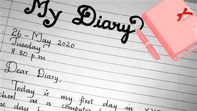 How can I make my diary entry creative