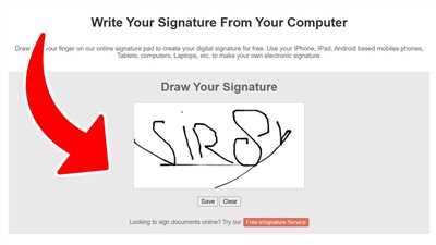 How to get a digital signature