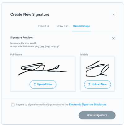Digital signature how to make