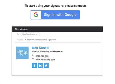 Gmail how to make signature