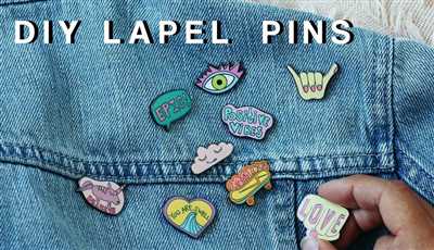 How are lapel pins made