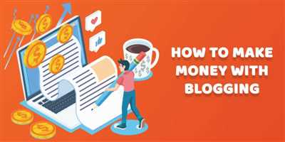 How can blogger earn money