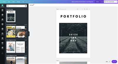 Organizing your portfolio sections