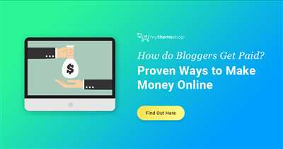 How does blogging pay