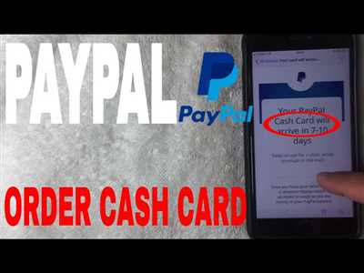 How get paypal card