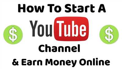 How make money youtube channel