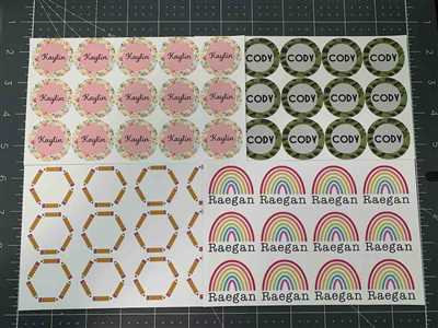 How to make stickers with Cricut