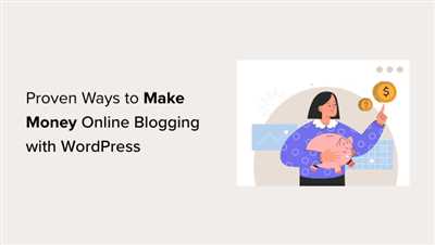 4 Ways To Earn From Blogging