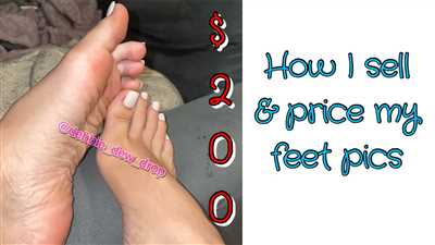 Best Places To Sell Feet Pictures Online