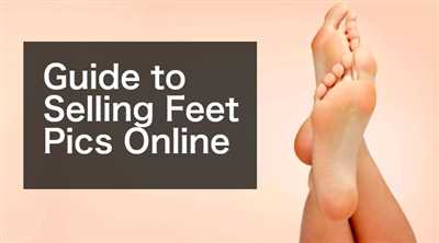 How sell feet pics