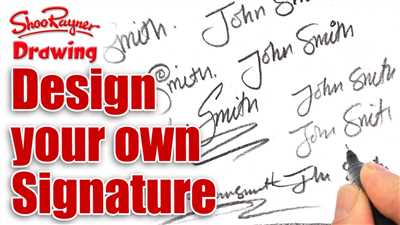 How should your signature be
