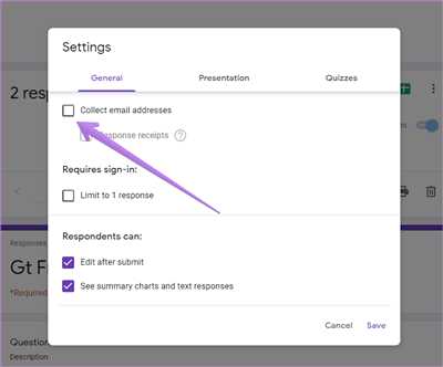 Method 2 View Responses in Google Sheets