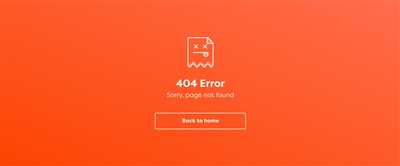 How to create 404 page