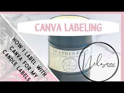 How to create candle labels