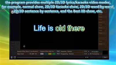 How to create karaoke video