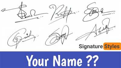 How to create signature picture