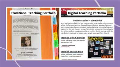 How to create teacher portfolio