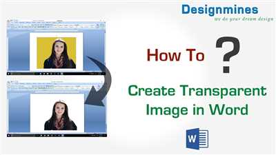 How to create transparent png