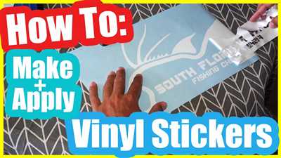 How to create vinyl decals