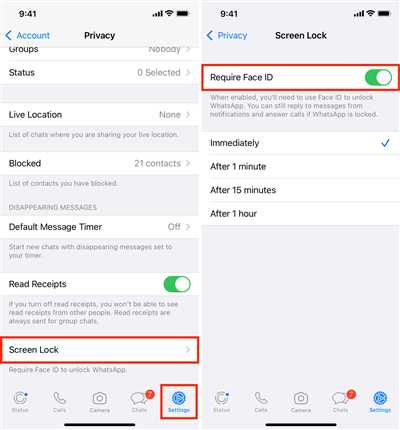 How to Lock WhatsApp With Face ID or Fingerprint on iPhone and Android