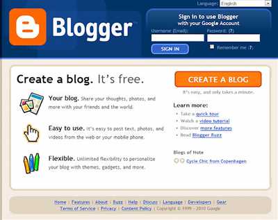 How to create your blog
