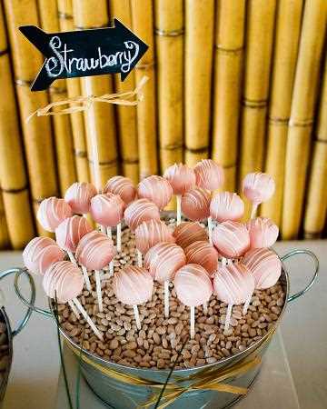 How to display cake pops