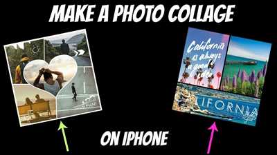 How to do collage iphone