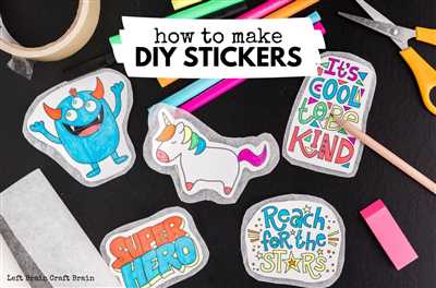 How to do homemade stickers