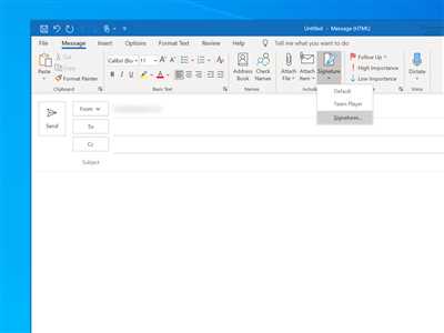 How to automatically add signatures to Outlook