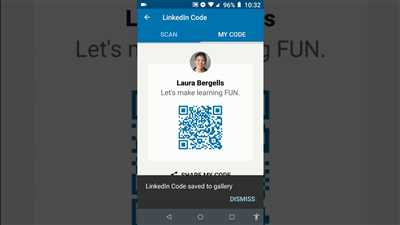 How to get linkedin barcode
