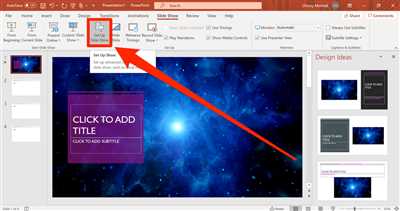How to loop a powerpoint