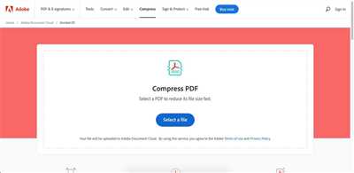 To Compress PDF Online to 300kb follow these steps