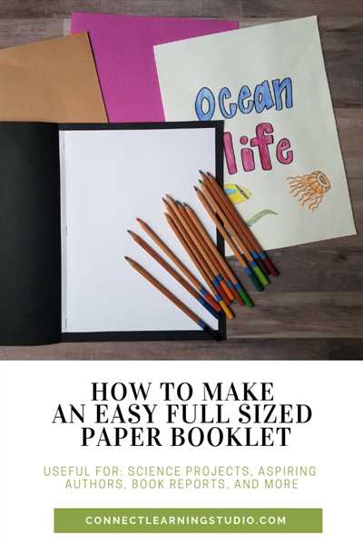 How to make a booklet