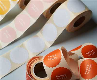 How to make adhesive labels