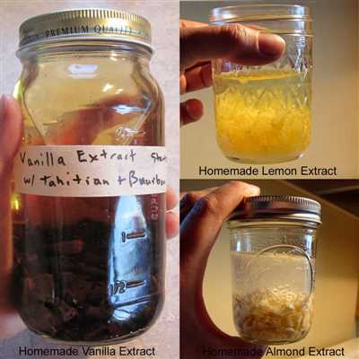 Supplies for Homemade Vanilla Extract