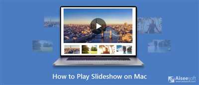 How to make apple slideshow