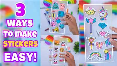 How to make beautiful stickers
