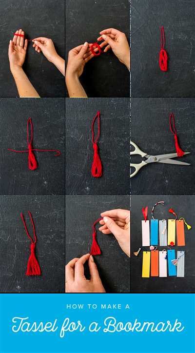 Make your bookmark using this quick DIY guide