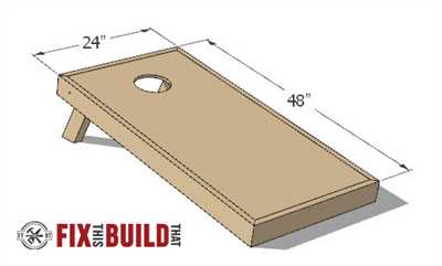 How to make cornhole boards