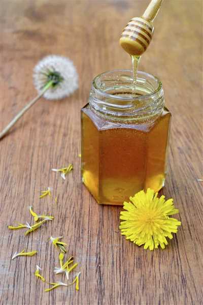 Dandelion Honey From Flowers