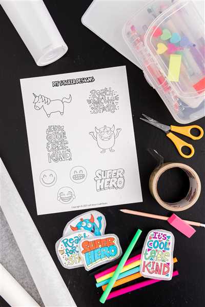 How to Make Stickers at Home With Minimal Supplies