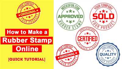 The Best online Stamp Constructor - Custom Stamps Maker
