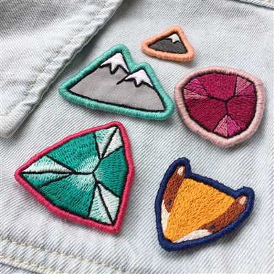 How to make embroidered patches