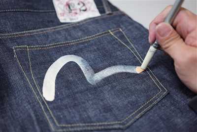How to make evisu jeans