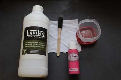 How to make fabric paint