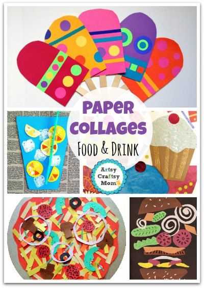 How to make food collage