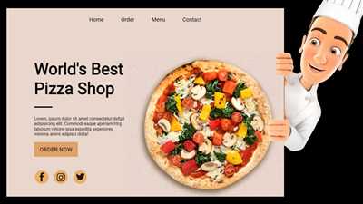 The best site builder for creating a food website