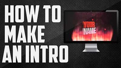 How to make free intro