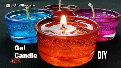 How To Make Homemade Gel Candles