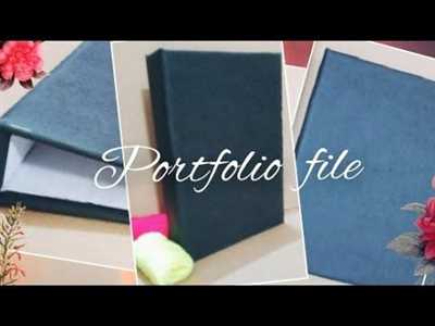 How to make handmade portfolio